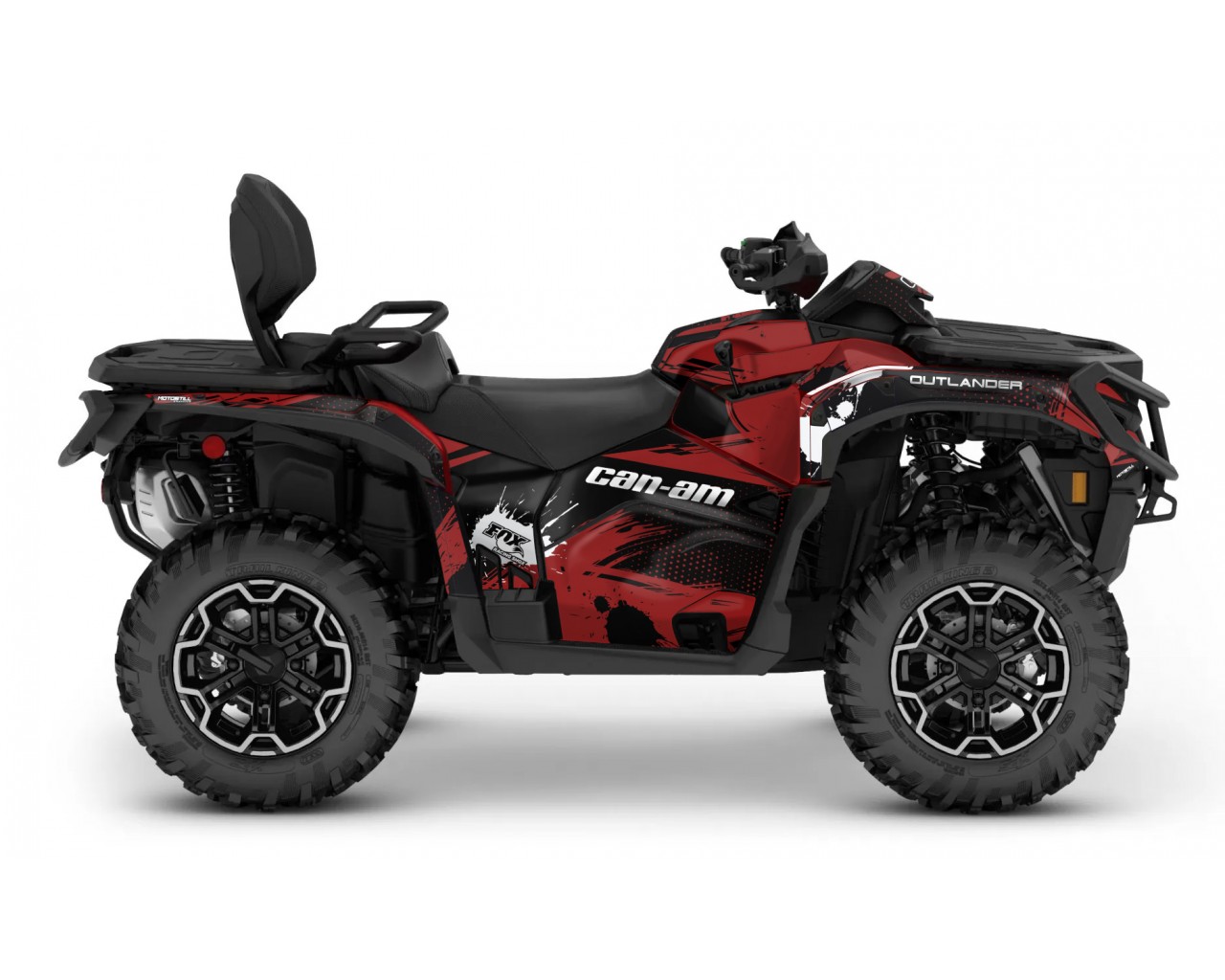 CAN-AM OUTLANDER G3 850 - 1000R -- 2025 GRAPHIC SET - DECAL KIT