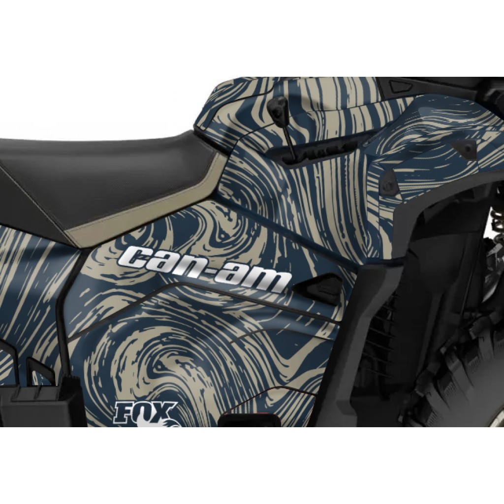 CAN-AM OUTLANDER G3 850 - 1000R -- 2025 GRAPHIC SET - DECAL KIT