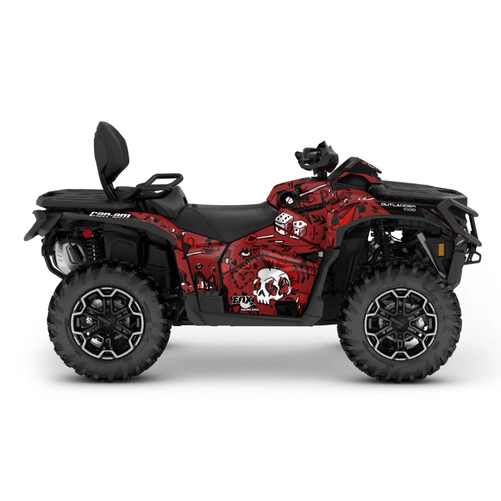 CAN-AM OUTLANDER G3 850 - 1000R -- 2025 GRAPHIC SET - DECAL KIT