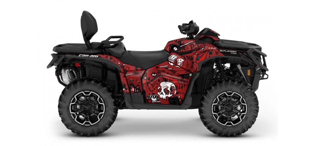 CAN-AM OUTLANDER G3 850 - 1000R -- 2025 GRAPHIC SET - DECAL KIT