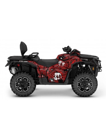 CAN-AM OUTLANDER G3 850 - 1000R -- 2025 GRAPHIC SET - DECAL KIT