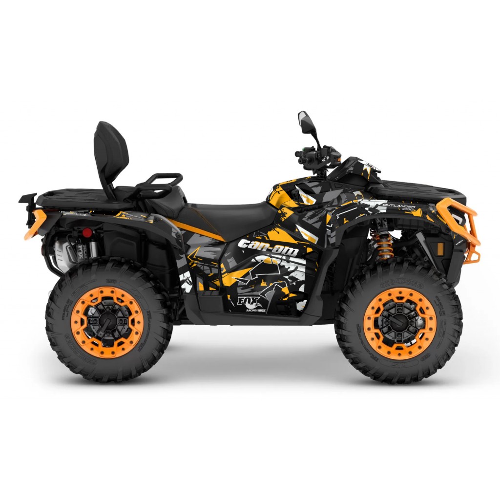 CAN-AM OUTLANDER G3 850 - 1000R -- 2025 GRAPHIC SET - DECAL KIT