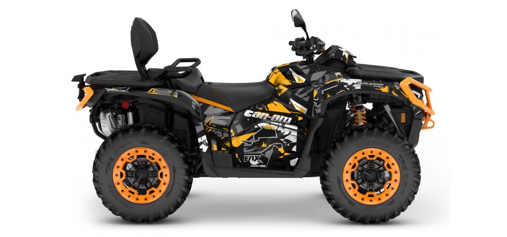 CAN-AM OUTLANDER G3 850 - 1000R -- 2025 GRAPHIC SET - DECAL KIT