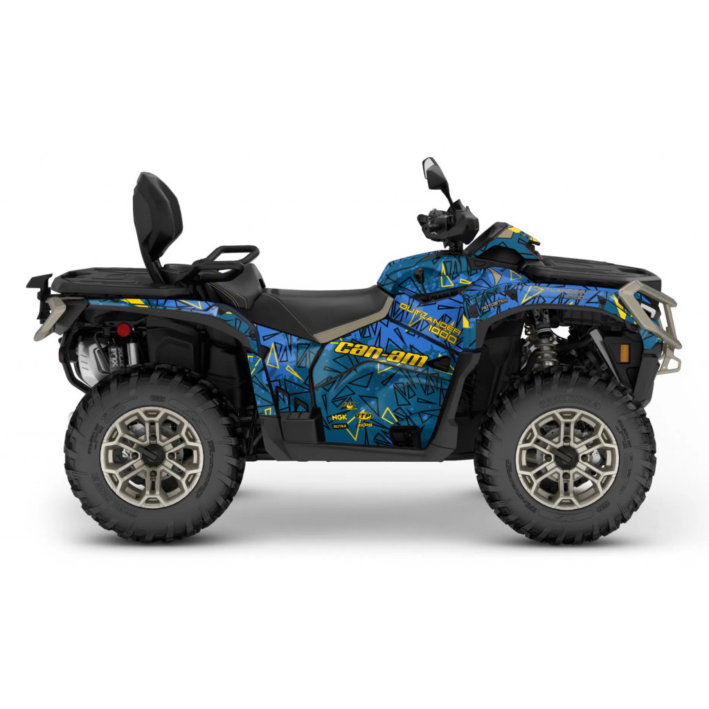 CAN-AM OUTLANDER G3 850 - 1000R -- 2025 GRAPHIC SET - DECAL KIT