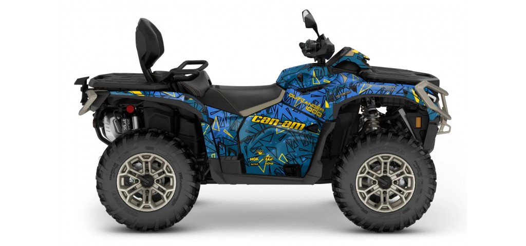 CAN-AM OUTLANDER G3 850 - 1000R -- 2025 GRAPHIC SET - DECAL KIT