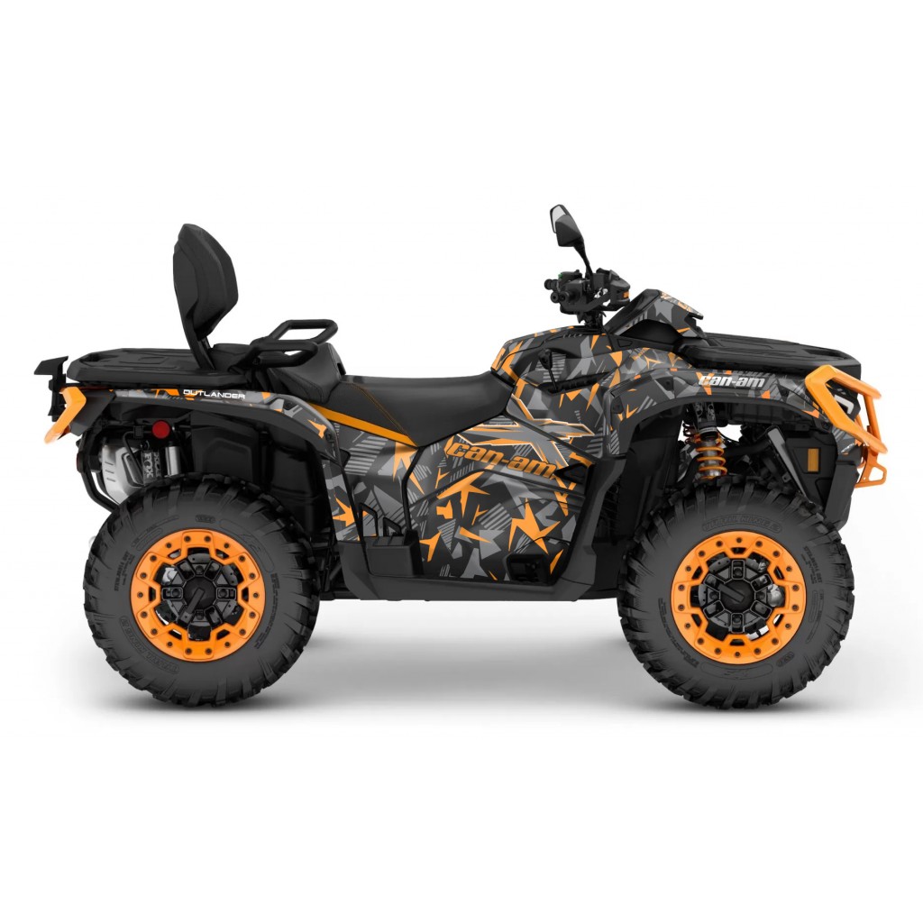 CAN-AM OUTLANDER G3 850 - 1000R -- 2025 GRAPHIC SET - DECAL KIT