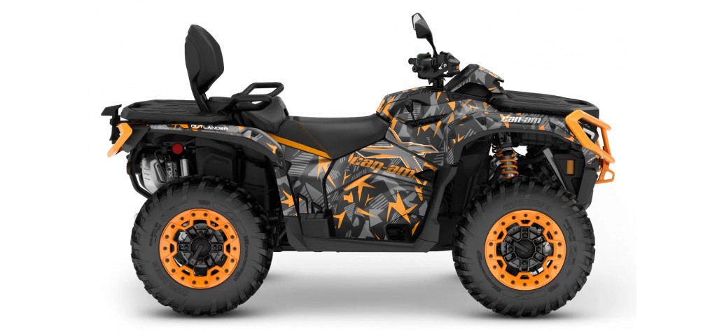 CAN-AM OUTLANDER G3 850 - 1000R -- 2025 GRAPHIC SET - DECAL KIT