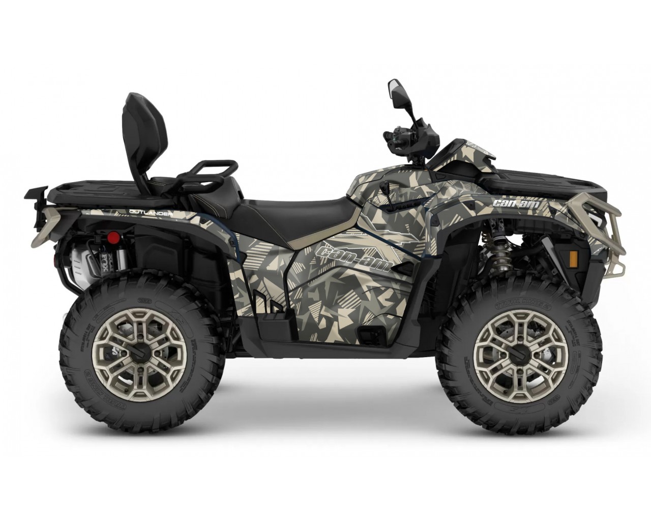 CAN-AM OUTLANDER G3 850 - 1000R -- 2025 GRAPHIC SET - DECAL KIT