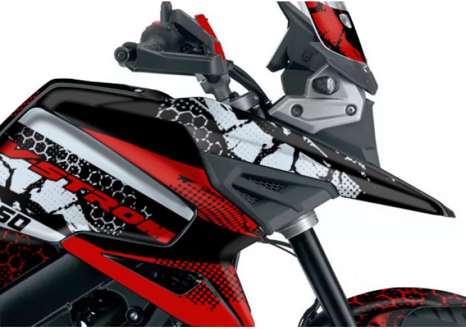 SUZUKI VSTROM 1050 DE-SE-XT GRAPHIC SET /DECAL KIT