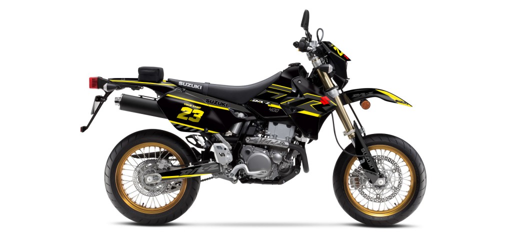 SUZUKI DRZ GRAPHIC STICKER SET DECAL KIT