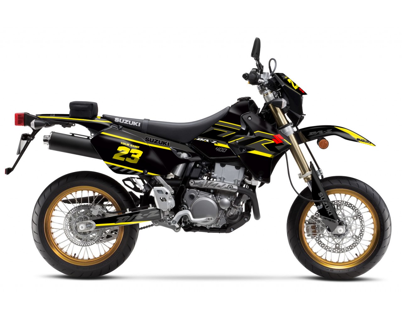 SUZUKI DRZ GRAPHIC STICKER SET DECAL KIT