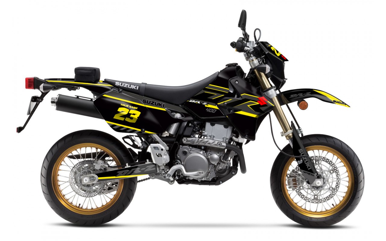 SUZUKI DRZ GRAPHIC STICKER SET DECAL KIT