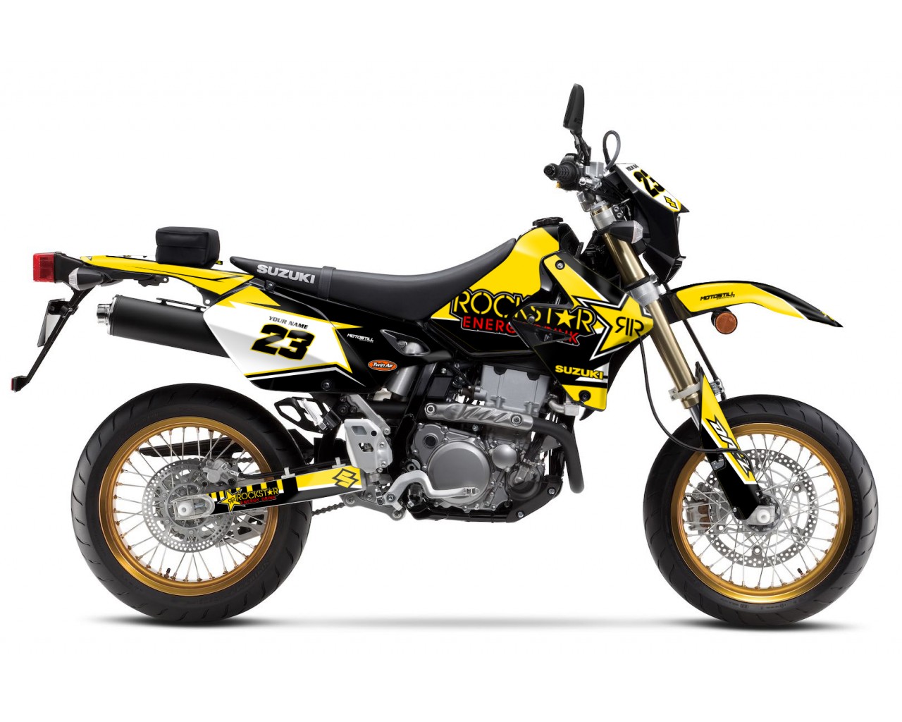 SUZUKI DRZ GRAPHIC STICKER SET DECAL KIT