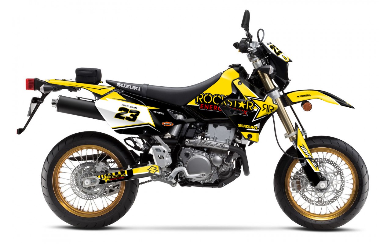 SUZUKI DRZ GRAPHIC STICKER SET DECAL KIT