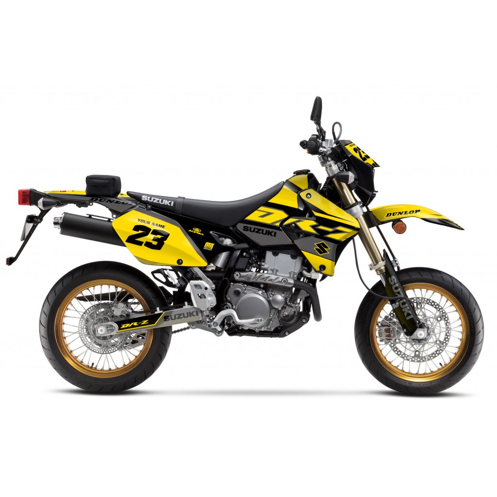 SUZUKI DRZ GRAPHIC STICKER SET DECAL KIT