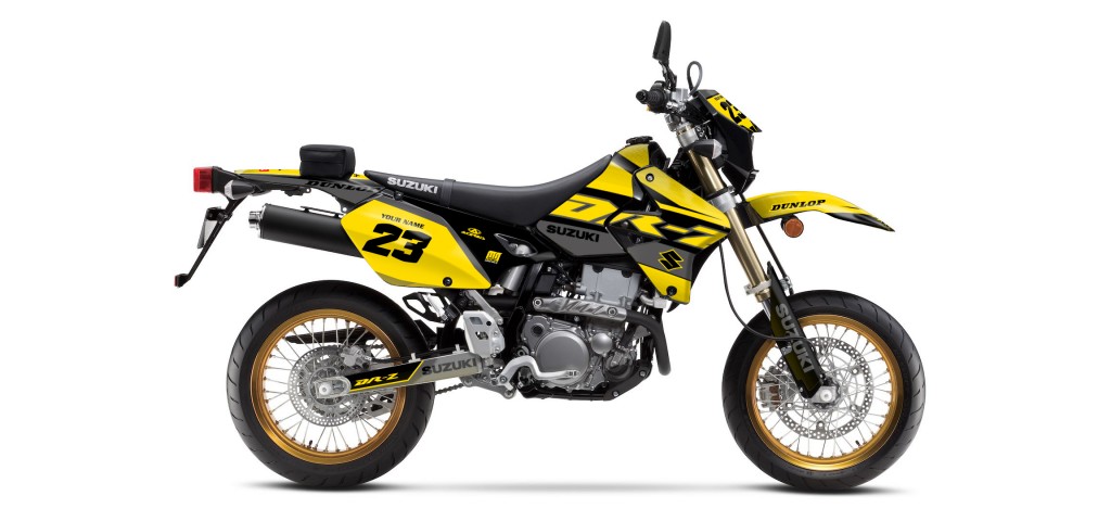 SUZUKI DRZ GRAPHIC STICKER SET DECAL KIT