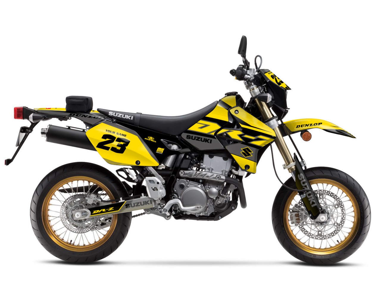 SUZUKI DRZ GRAPHIC STICKER SET DECAL KIT