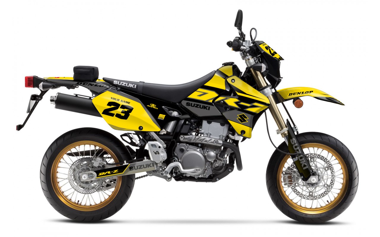 SUZUKI DRZ GRAPHIC STICKER SET DECAL KIT