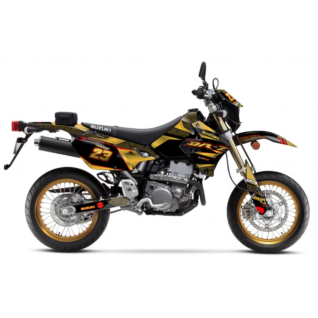SUZUKI DRZ GRAPHIC STICKER SET DECAL KIT