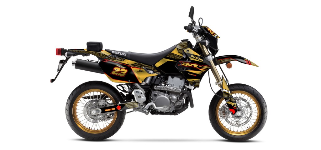 SUZUKI DRZ GRAPHIC STICKER SET DECAL KIT