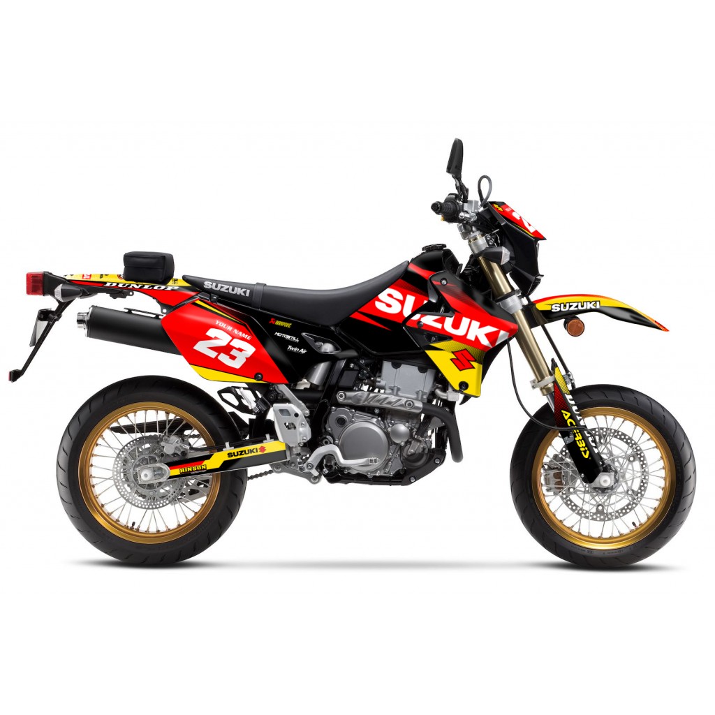 SUZUKI DRZ GRAPHIC STICKER SET DECAL KIT