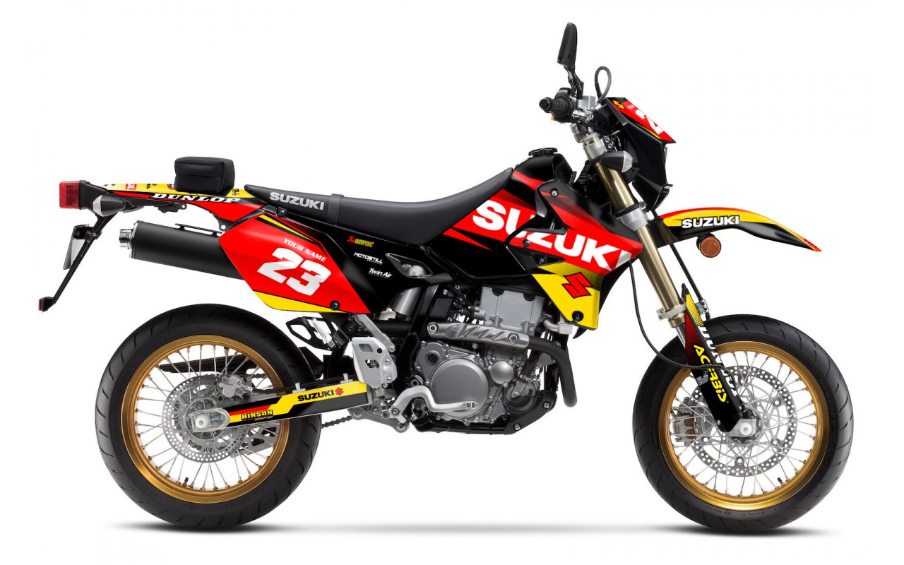 SUZUKI DRZ GRAPHIC STICKER SET DECAL KIT