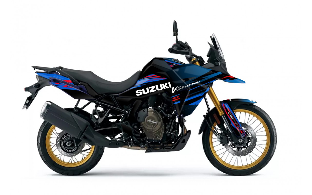 SUZUKI VSTROM 800DE-SE GRAPHIC STICKER SET DECAL KIT