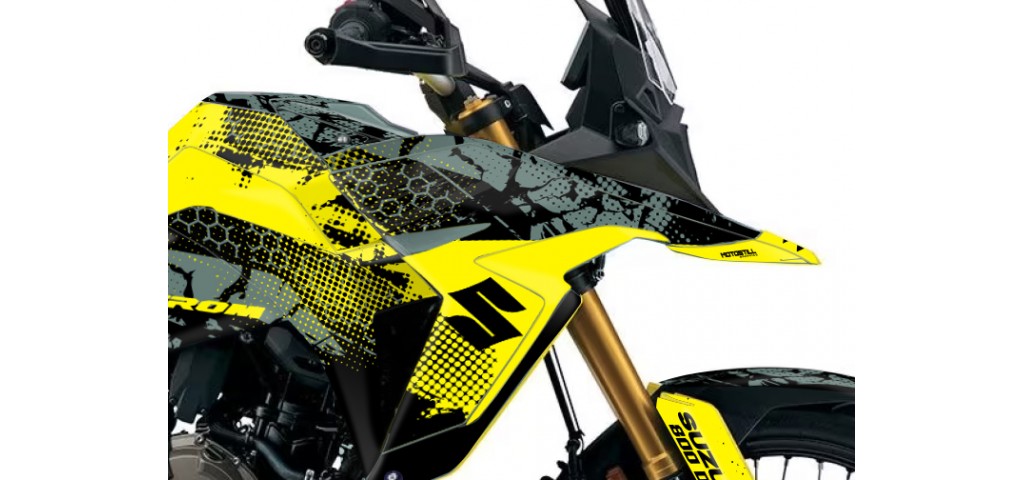 SUZUKI VSTROM 800DE-SE GRAPHIC SET /DECAL KIT