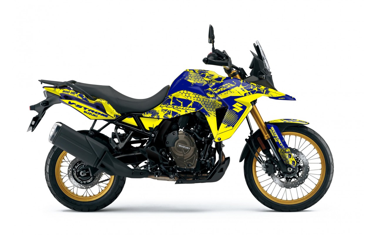 SUZUKI VSTROM 800DE-SE GRAPHIC STICKER SET DECAL KIT