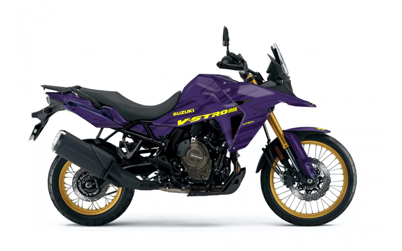SUZUKI VSTROM 800DE-SE GRAPHIC STICKER SET DECAL KIT