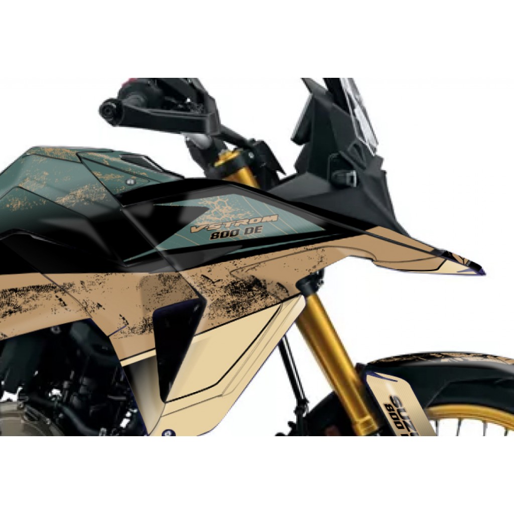 SUZUKI VSTROM 800DE-SE GRAPHIC SET /DECAL KIT