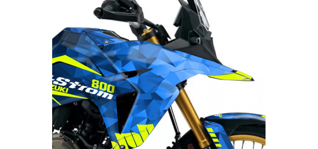 SUZUKI VSTROM 800DE-SE GRAPHIC SET /DECAL KIT