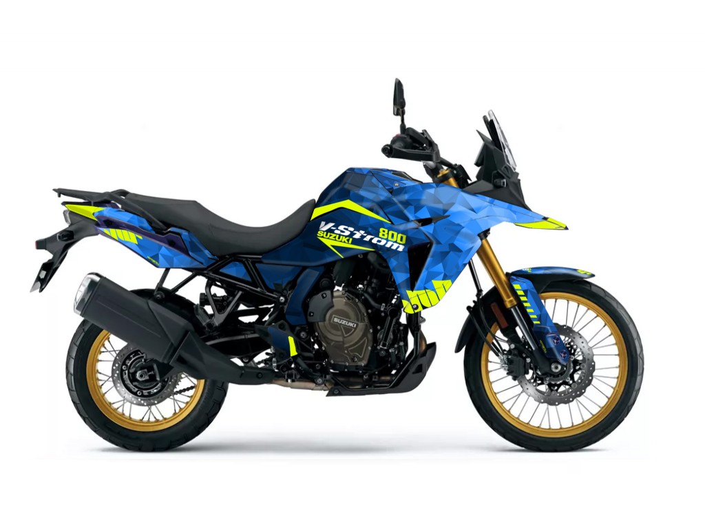 SUZUKI VSTROM 800DE-SE GRAPHIC STICKER SET DECAL KIT