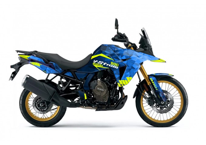 SUZUKI VSTROM 800DE-SE GRAPHIC STICKER SET DECAL KIT
