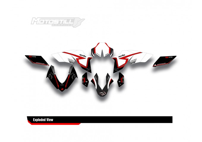 APRILIA DORSODURO 750 GRAPHIC SET - DECAL KIT