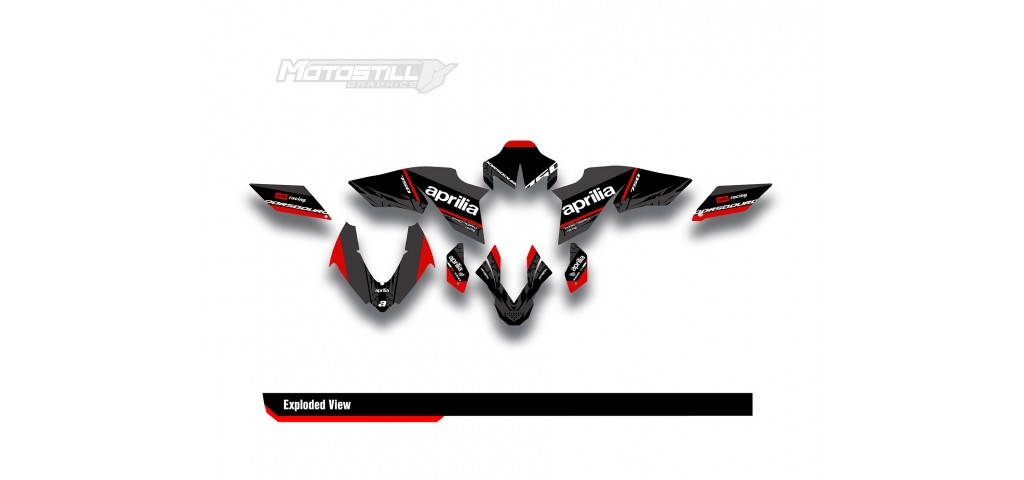 APRILIA DORSODURO 750 GRAPHIC SET - DECAL KIT
