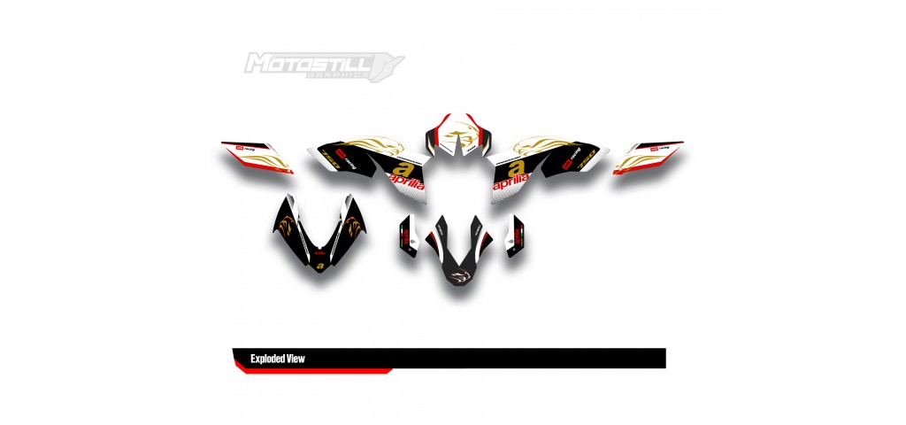 APRILIA DORSODURO 750 GRAPHIC SET - DECAL KIT