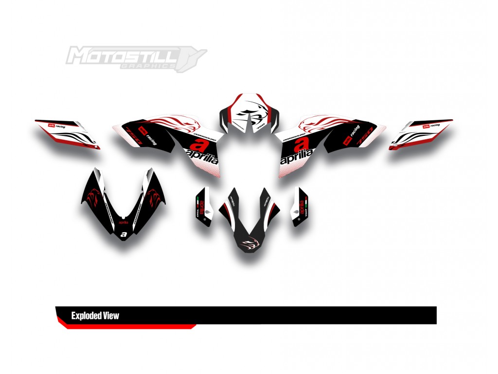APRILIA DORSODURO 750 GRAPHIC SET - DECAL KIT
