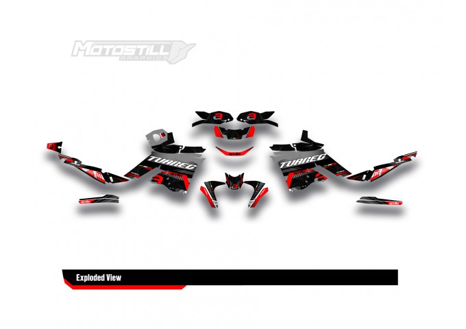 APRILIA TUAREG 660 GRAPHIC SET - DECAL KIT