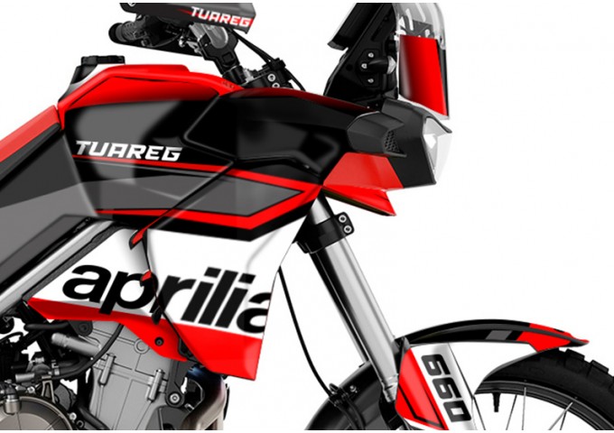 APRILIA TUAREG 660 GRAPHIC SET - DECAL KIT