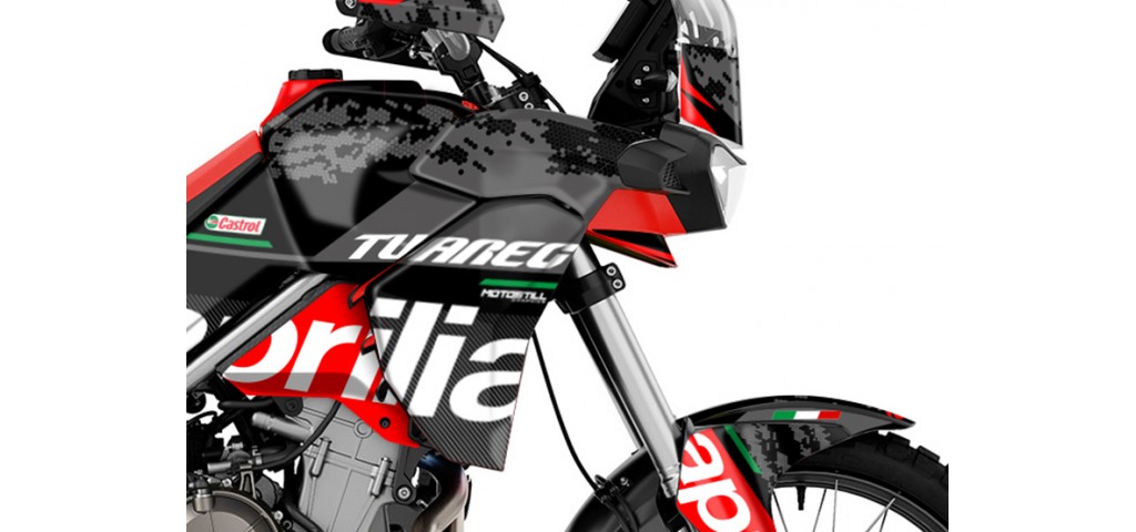 APRILIA TUAREG 660 GRAPHIC SET - DECAL KIT