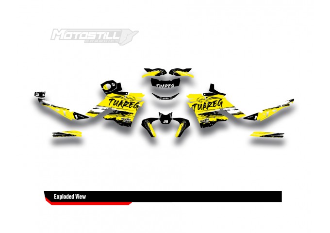 APRILIA TUAREG 660 GRAPHIC SET - DECAL KIT