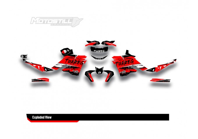 APRILIA TUAREG 660 GRAPHIC SET - DECAL KIT