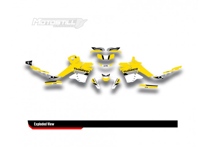 APRILIA TUAREG 660 GRAPHIC SET - DECAL KIT
