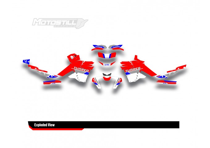 APRILIA TUAREG 660 GRAPHIC SET - DECAL KIT