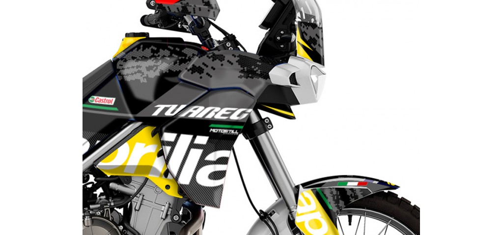 APRILIA TUAREG 660 GRAPHIC SET - DECAL KIT