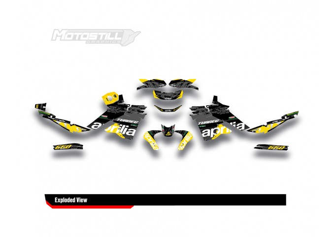 APRILIA TUAREG 660 GRAPHIC SET - DECAL KIT