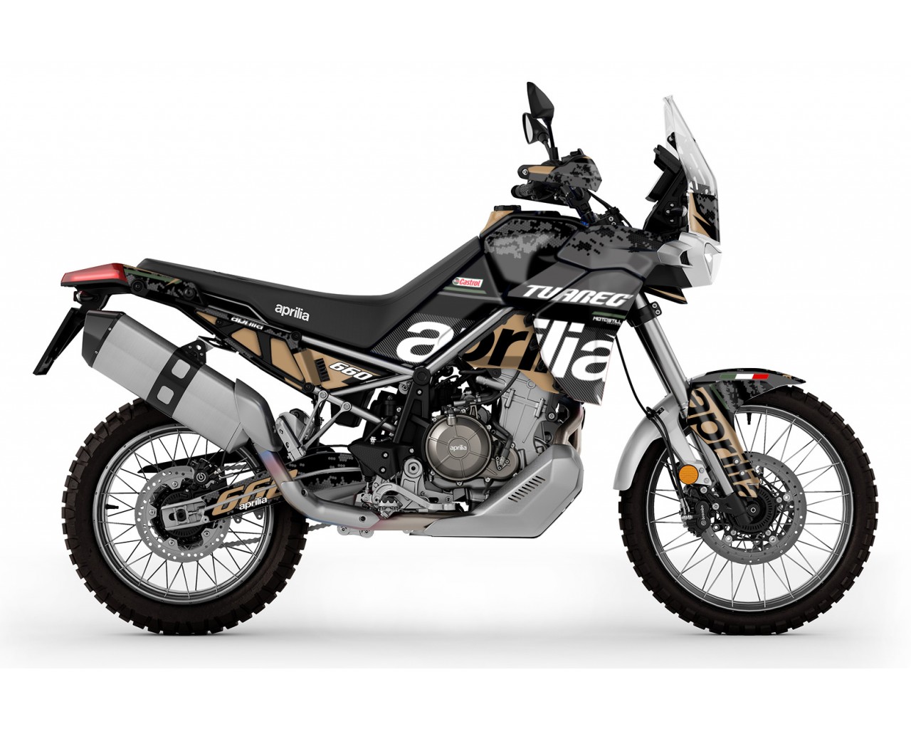 APRILIA TUAREG 660 GRAPHIC SET - DECAL KIT APRILIA TUAREG 660 GRAPHIC SET - DECAL KIT