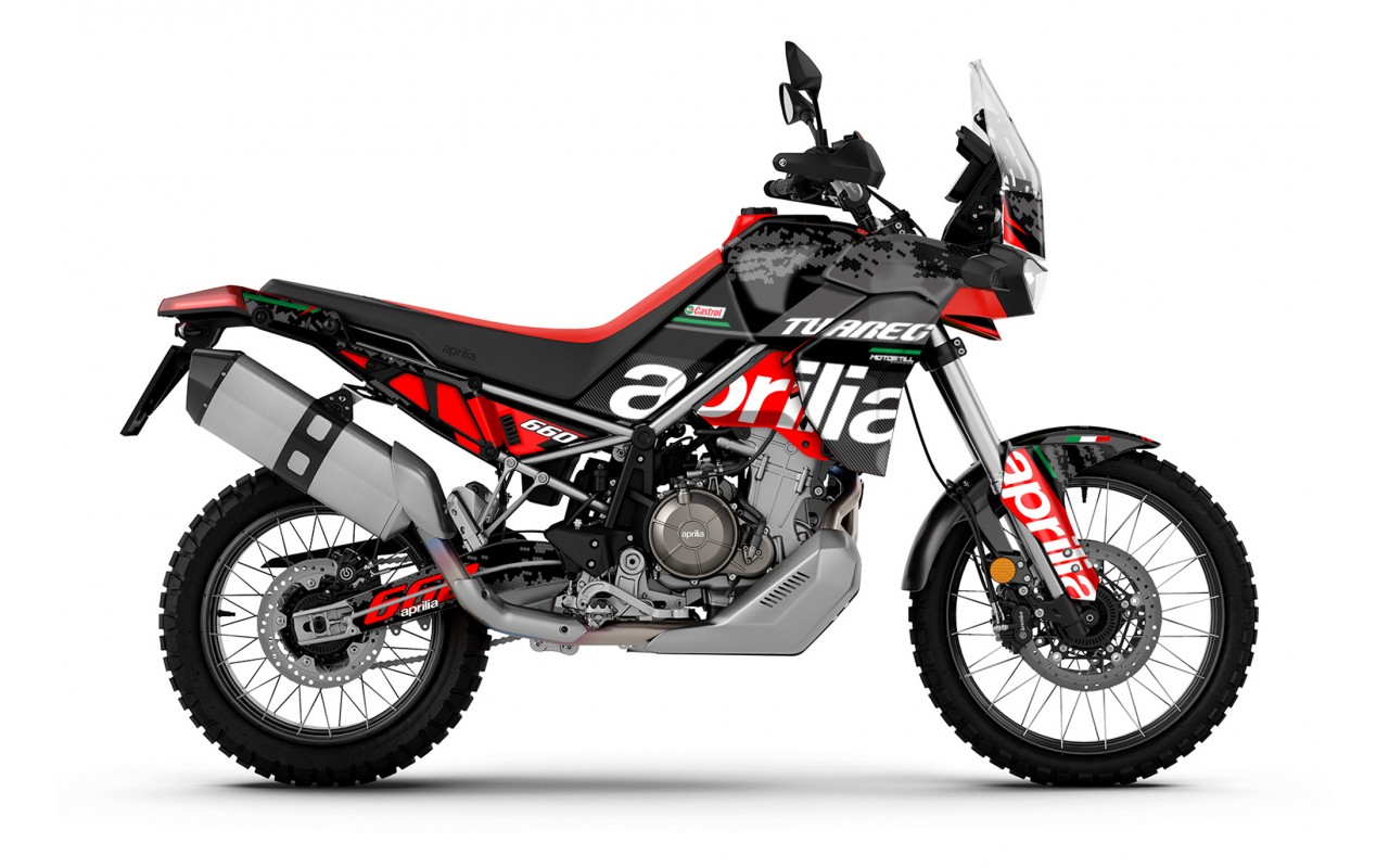 APRILIA TUAREG 660 GRAPHIC SET - DECAL KIT