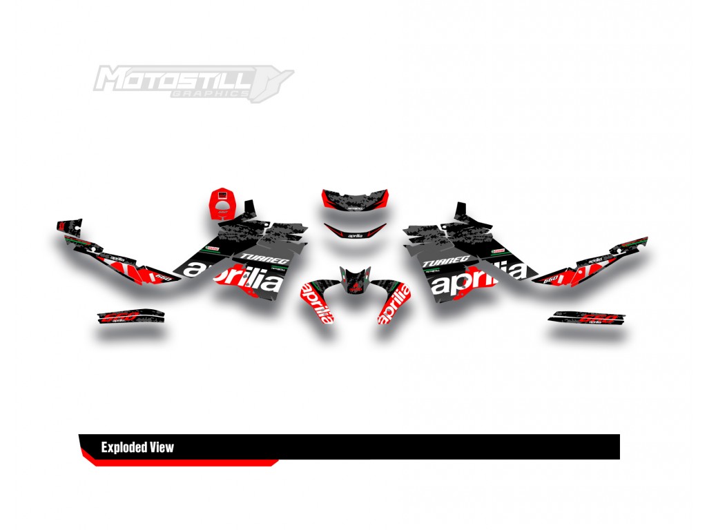 APRILIA TUAREG 660 GRAPHIC SET - DECAL KIT